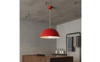 Nordic Design Hanging Lamp Easy to Install Single Head Dome Chandelier for Bar