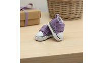 BJD Doll Shoes Hook and Loop Fastener Strap 5cm Doll Shoes Classic Athletic Shoe Design Small Canvas Sneakers