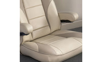 Marine Driver Seat Thick Helmsman Chair with Armrests High-Back Boat Chair for Captains