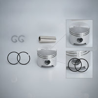 Cylinder Piston Kit with Rings Direct Replacement Piston Assembly Standard Part for Mechanics, Home Mechanics