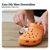 Food-Themed Shoe Fastener Easy to Use Clog Decoration Multiple Designs Available