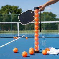 Holds 12 Balls Pickleball Pickup Tube No Bending Portable Pickleball Ball Picker Back Saver Sports Gear Detachable