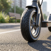 Electric Scooter Solid Tyre Puncture-Resistant Electric Scooter Tire Solid Tire Reliable Grip Lightweight for Commuters