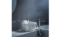Ventilated Toiletry Basket with Handle Drainage Storage Basket with Handle Washable Shower Organizer Multipurpose for Closet
