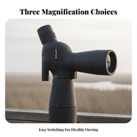 ED Glass Lens Tripod Bird Watching Waterproof & Fogproof High Power Spotting Fog-Proof High Power Monocular Tele FMC Green Film Coating for Outdoor Enthusiasts, Amateur Astronomers, Scenery Viewing, Stargazing, Outdoors, Sporting Events