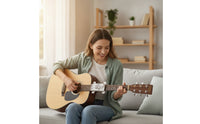 Clamp-on Guitar Chord Assistant Acoustic Guitar Chord Guide Compact Assisted Learning Tool White for Students