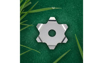 Lawnmower Anti-Winding Plate Prevents Jamming Anti-Snag Trimmer Blade Increases Efficiency Star-Shaped Grass Deflector for Lawn Care, Gardening