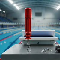 Swimming Pool Lane Line Tightener Tightening Pool Lane Line Tensioner Red Metal Hook Tensioner