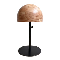 Hat Display Stand Tabletop Hat Rack with Wooden Dome Countertop for Collectors