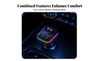 QC3.0 Wireless Radio Adapter Fast Charging Car MP3 Player