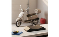 2 Pieces Waterproof Motorcycle Backrest Pad Shock-Absorbing Motorcycle Trunk Cushion PU Foam Electric Bike Trunk Cushion Wear Resistant for Riders