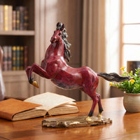 Elegant Horse Figurine with Base