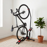 Space-Saving L-Shaped Cycle Stand Sturdy Upright Bike Stand Heavy Duty Freestanding Bike Rack Secure for Apartment