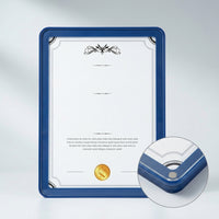 A345 Display Frame Certificate Storage Photo Frame Acrylic Picture Frame Wall Mounted Plastic Magnetic Advertising Puzzle Mounting
