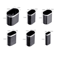 6 Pieces Leather Punch Tool Easy to Use Leather Punching Tool Circular