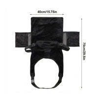 Flannel Children's Airplane Seat Extender Breathable Airplane Seat Extender Adjustable Straps Foldable Travel Bed Mesh Pockets