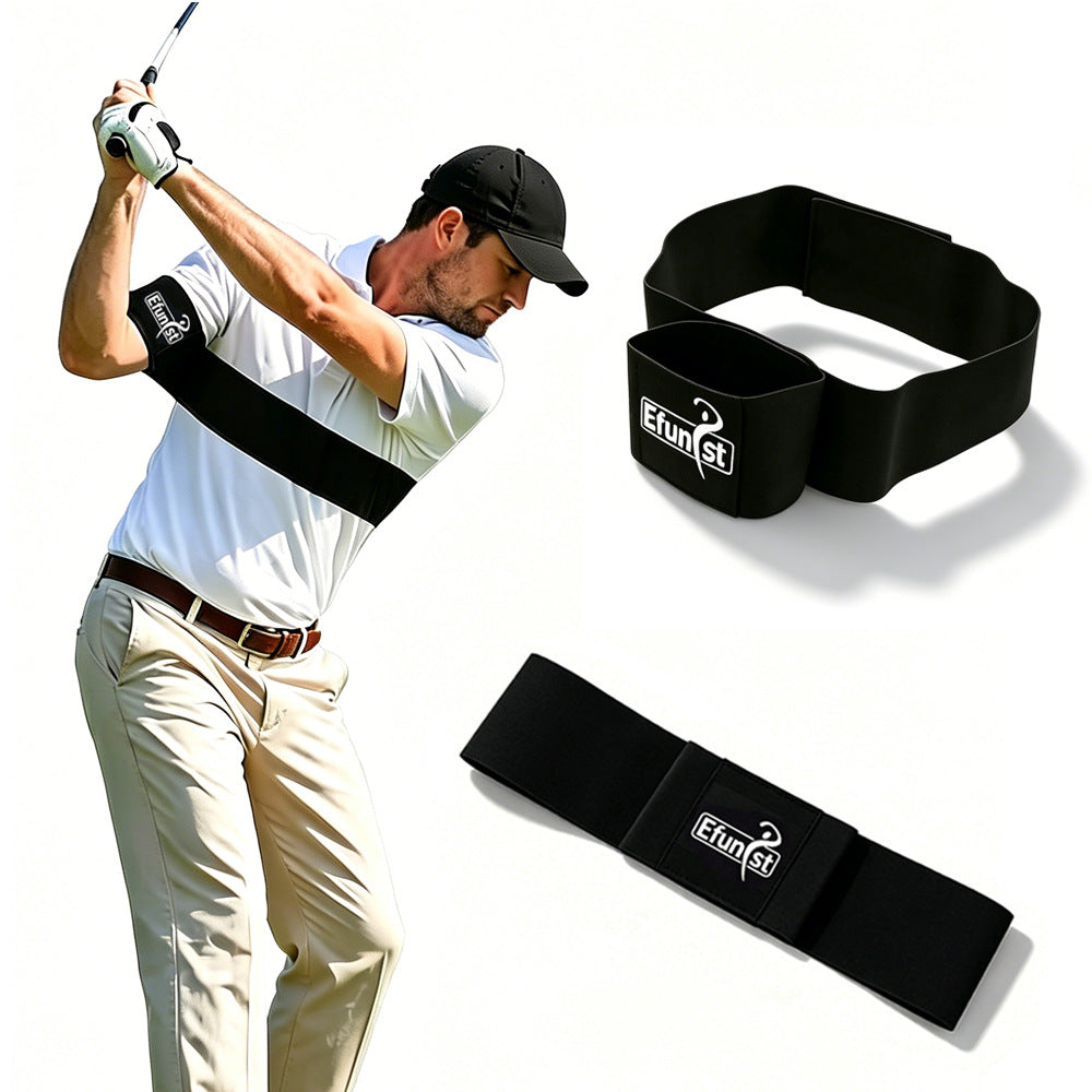 EFUNIST Golf Arm Correction Strap Swing Training Aid