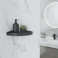 Bathroom Corner Shelf Waterproof Corner Shower Shelf Rack Compact Rack Long-Lasting