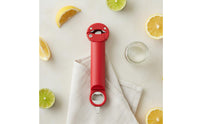 Adjustable Jar Opener Portable Retractable Cap Remover Easy Storage Effort-Saving Lid Rotator for Elderly, Women, Bar, Picnic, Camping