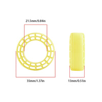 2 Pieces Silicone Tire Insert Hollow for Rock Crawlers