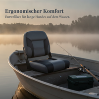 KOETSU Foldable Fishing Boat Seat for Lure Fishing, Kayaks, and Yachts