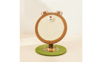 Cat Scratcher with Toy Balls Compact Cat Scratching Board Large Furniture for Living Room