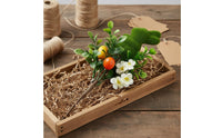 Lifelike Greenery Easter Egg Branch Bendable Stems Artificial Easter Egg Pick Colorful Decorative Twig with Eggs Realistic Look for Crafters, Wreath Making, Party Decor