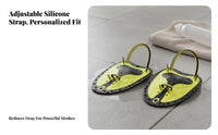 2 Pieces Improves Technique Swimming Hand Paddles Builds Upper Body Strength Swim Paddles Ergonomic Design for Swimmers, Kids, Pool Exercise