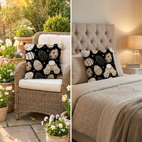 Easter Pillow Cover Soft Decorative Square Throw Pillow Cover for Sofa Bed Holiday Home Decor Throw Pillow Case Protector for Home, Bedroom, Living Room