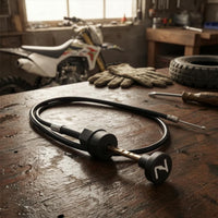 76 Cm Throttle-Choke Cable Sheathed Motorbike Choke Control Cable Plastic Knob Vehicle Parts Long