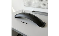 Black Wide Tire Bike Fenders Easy to Install Front Mudguard Sturdy Front Mudguard Lightweight for Cyclists, Wet Weather