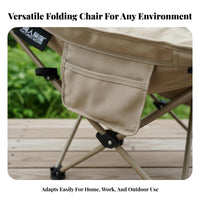 Folding Design Foldable Lazy Sofa Chair Long-Lasting Steel Frame Portable Outdoor Recliner Lounger Lockable Reclining System Outdoor Recliner Ergonomic for Office Workers, Homeowners, Beach, Backyard, Poolside, Garden