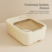 Rice Storage Container, Airtight Food Storage, Dry Food and Grains, Home Kitchen Storage, Food Storage Box, Large Airtight Food Container