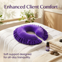 Massage Face Pillow for Massage Table, Face Cradle Rest Cushion, Memory Foam Face Down Pillow, Beauty Salon Face Pillow, Face Cushion for Massage