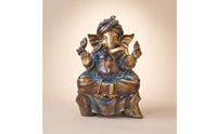 Deity Figurine Elegant Elephant Figurine Elephant Statue Sculpted Tabletop Ornament Exquisite for Home Decor, Desk