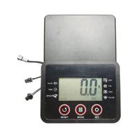 Battery-Powered Fitness Bike Instrument Display Easy to Install Exercise Bike Monitor Automatic Scan Monitor with Heart Rate Sensor Allall-Inclusive for Indoor Training