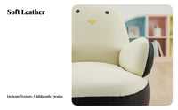 Creature Shape Penguin-Shaped Sofa High-Density Foam children's Furniture Rounded Edges Child s' Seating Thick Cushion for Toddlers, Parents, Reading Corner, Playroom, Kindergarten, Living Room