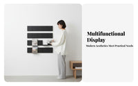 Foldable publication storage capacitySaving surface-Mounted Periodical Holder for Readers