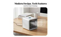 Cool Mist Humidifier Mini Air Cooler Multi-Speed Control Mini Air Conditioner Fan Energy Saving for Office Workers, Students, Dorm Room