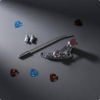 Guitar Vibrato Tailpiece Metal Construction Guitar Tremolo System Spring Loaded Instrument Part