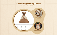 Dog Clothes, Warm Puppy Sweater, Soft Cat Apparel, Winter