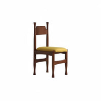 Wabi-Sabi design Upholstered Wooden Chair Nordic Inspired Indoor Furnishing durable Wood Legs Household Furniture Minimalist Design for Homeowners, Restaurant Owners, Interior Designers, Dining Room, Kitchen, Home Office, perusing alcove
