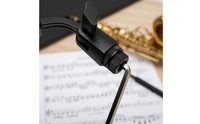 Saxophone Phone Holder Secure Grip Saxophone Phone Mount Digital Sheet Music Holder 360° Rotatable Musical Instrument Accessory