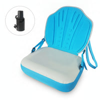 Padded Inflatable Paddle Board Seat Waterproof Inflatable Kayak Seat Ergonomic Portable for Paddleboarders