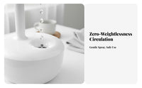 Large Capacity Anti-Levitation Humidifier Quiet Operation Water Drop Backflow Humidifier Automatic Shut-Deactivate for Parents, Bedroom