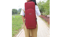 Double Electric Wind Instrument Case Fine Workmanship Electronic Wind Instrument Backpack Bag for Performance