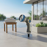High Pressure Nozzle Heavy Duty Metal Hose Sprayers Easy to Install Outdoor Cleaning Tool