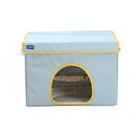 Ice Pet House Enclosed Cooling Feline House Insulated for Indoor, Small Dogs