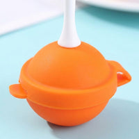 Ice Cream and Ice Lolly Tray with Lid for Homemade Treats, Food Grade Silicone Ice Trays for Hard Candy, 4 Cavity Design