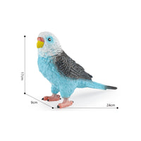 Squeezable Bird Toy Realistic Soft Bird Figure Textured for Classroom, Toddlers